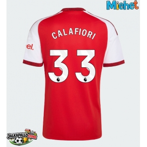 Arsenal Riccardo Calafiori #33 Kotipaita 2026-27 Lyhythihainen